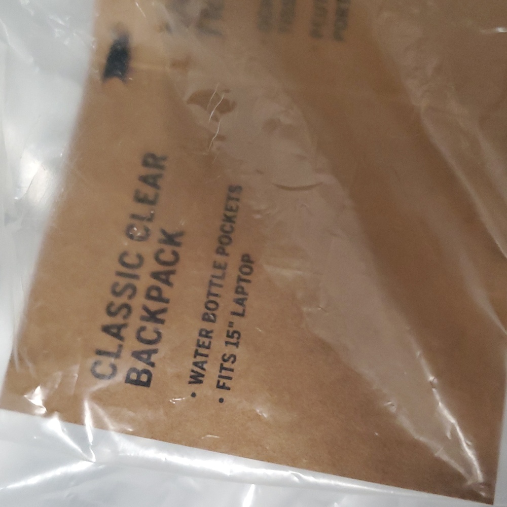 Victoria's Secret Classic Clear Backpack Bundle - Picture 3 of 13